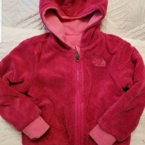 SOLD North face zip up Sweat Jacket Reversible